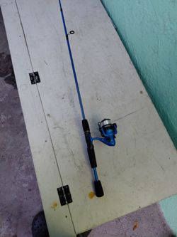 Zebco Blue Spinning Rod and Reel Combo