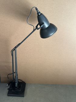 38.5" Bronze Metal Retractable Table Lamp