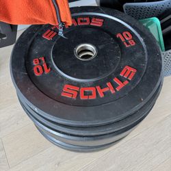 Ethos Barbell Plates 10-45 Lbs