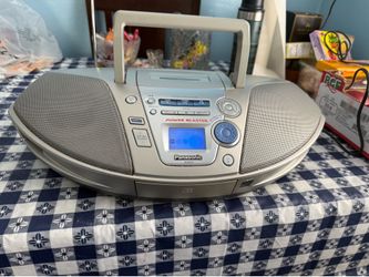 Panasonic RX-ES25 CD/Radio/Cassette Boombox - Tested Working