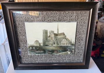 Picture framed artwork