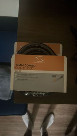 Serfas CL-12 Combination Lock Coiled Lock 