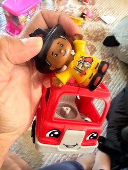 Fisher-Price Little People Fire Truck with Figure