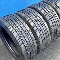 205/55-16 Vendo Set De Tires. Con 70% De Vida Las 4