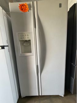 🚨 DEAL OF THE WEEK 🚨 ❄️ White Side-by-Side Refrigerator