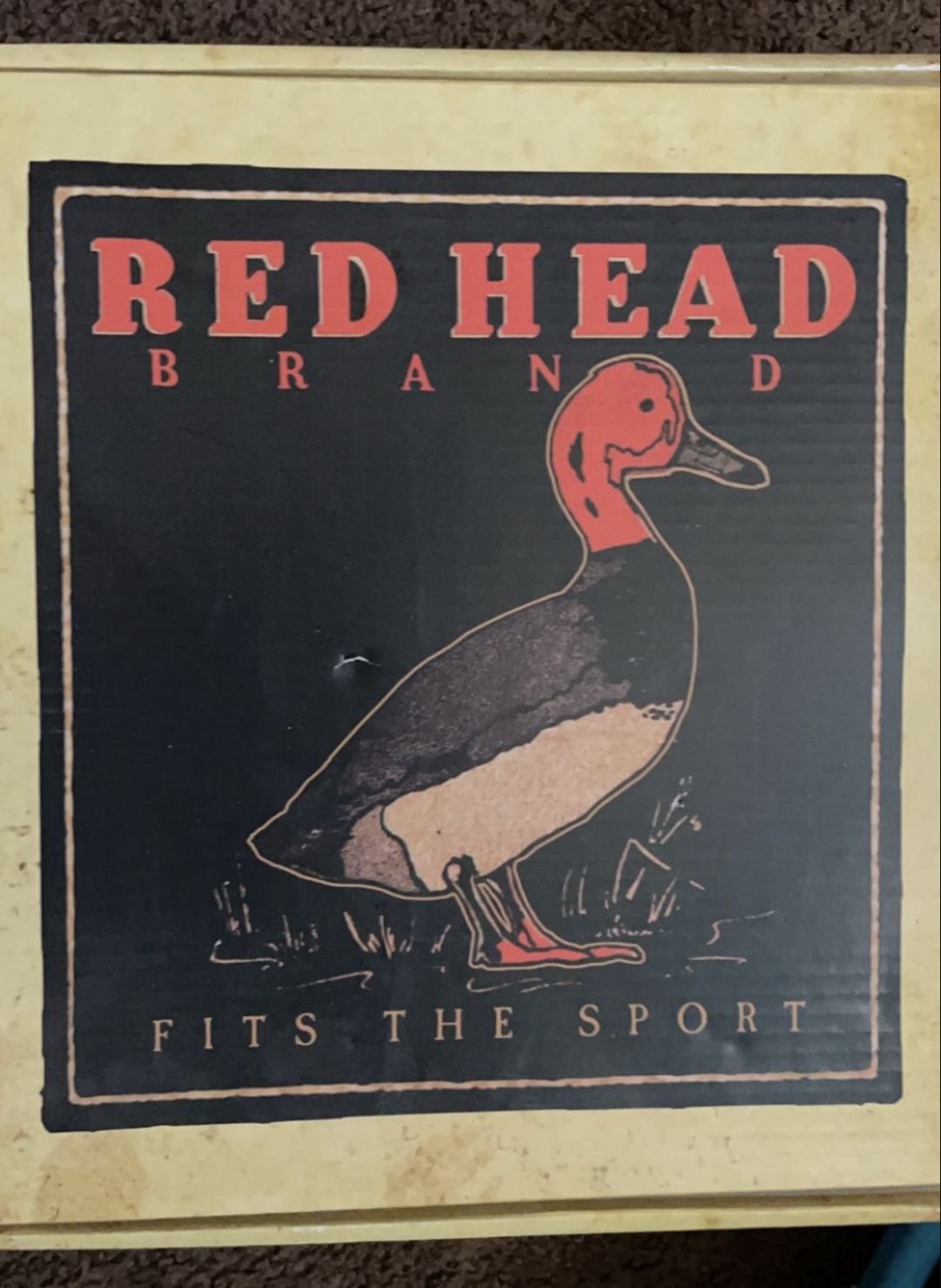 Kids Red Head Boots size 4 (Read Description)