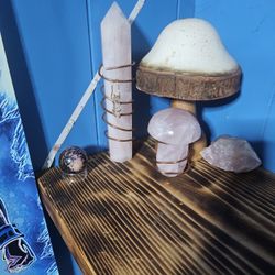Crystals Different Sizes And Types.