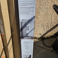 Single Curved Shower Rod