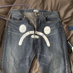 Bape Sad Face Pants 
