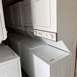 24” Wide Stacks Washer Dryer Kenmore Whirlpool White 
