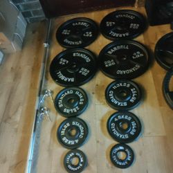 300 Lb Olympic Weight Set 