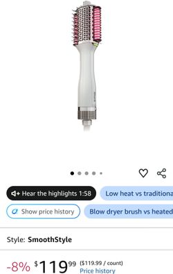 Shark SmoothStyle Heated Comb + Blow Dryer Brush, Dual Mode | EXCELLENT |