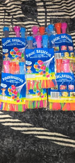 Water balloons
