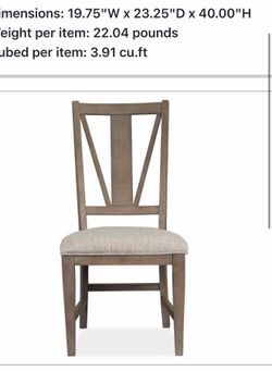Dining chairs