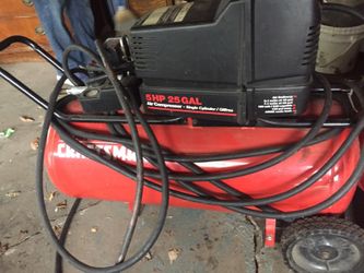 Craftsman 5 hp 25 gal compressor