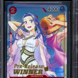 One Piece Pre-Release Winner Vivi BGS 10