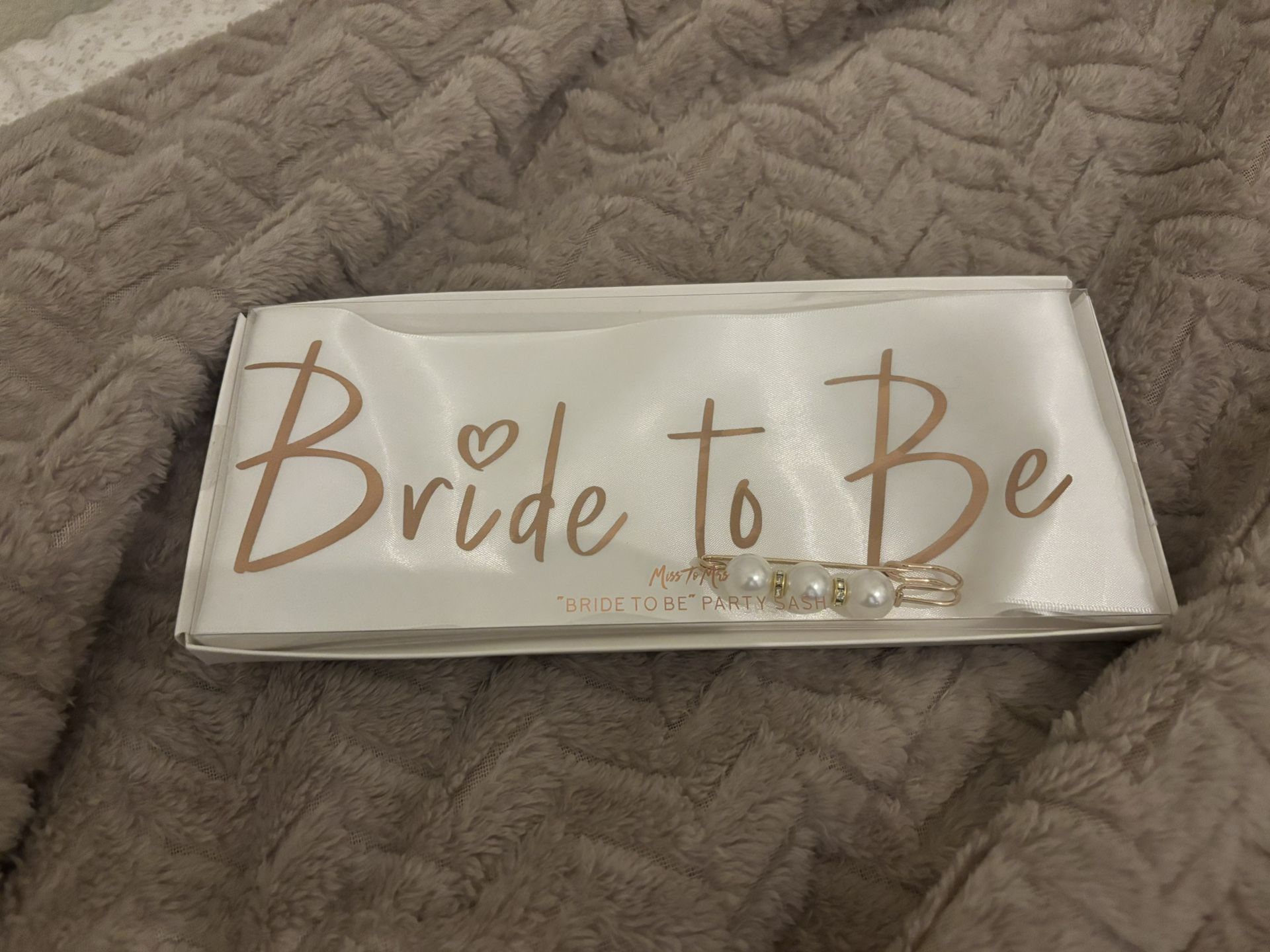 Bridal Sash
