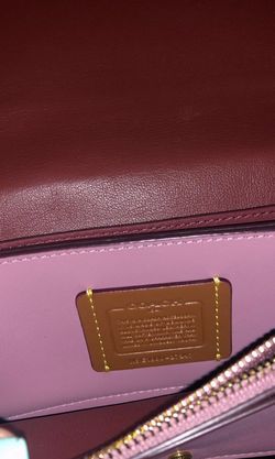 Pink Coach purse
