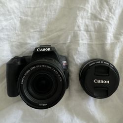 Canon EOS Rebel SL3 + 50 mm Lens Bundle 