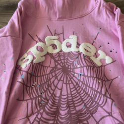 og pink spider hoodie