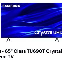 5 NEW 65” Samsung Crystal TV’s