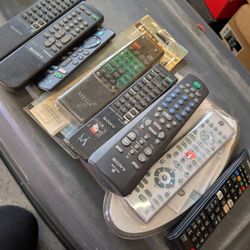 Sony Samsung Remote Control Lot