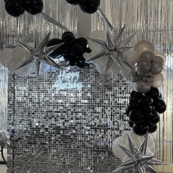 Birthday Balloon Backdrop