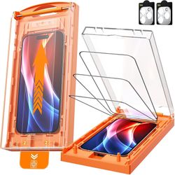 MRGLAS Screen Protectors (3pk), Camera Lens Protectors (2pk) for iPhone 15 Pro Max (NEW)