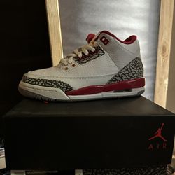 Jordan Retro 3 cardinal Gs