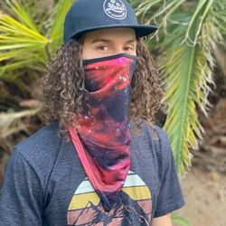 New Mens Red Winter snowboard Facemask