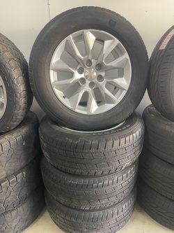 20” Chevy Factory Wheels and Tires 6Lug