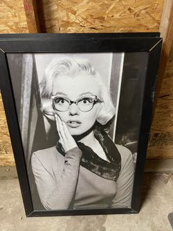 Marilyn Monroe Framed Portrait 