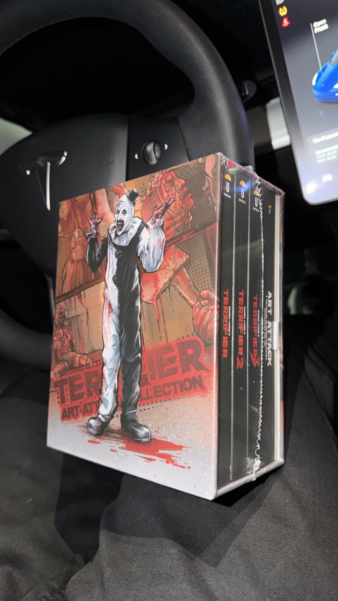 Terrifier 1,2,3 Art attack Box Set 4k