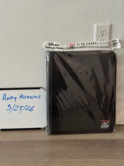 Zion 9 pocket topolader binder - holds 252 toploaders - brand new