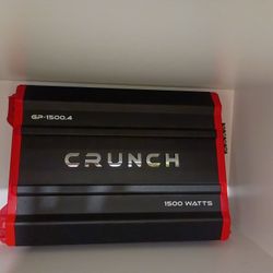 Crunch 1500watt Amp 