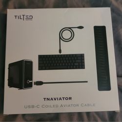 USB-C Coiled Aviator Cable