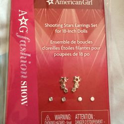New American Girl doll Earrings 