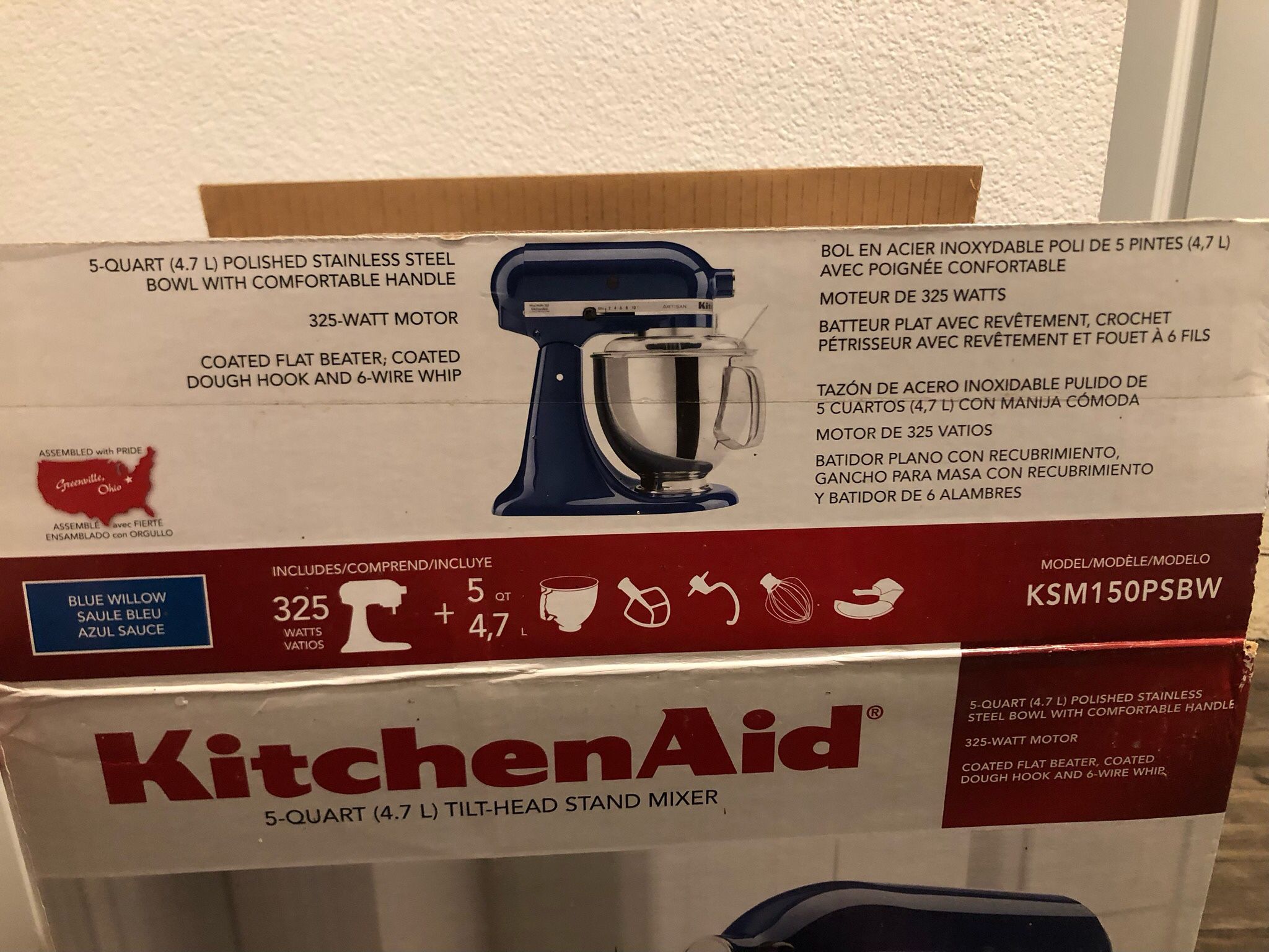 KITCHENAID Deluxe 4.5 Quart Tilt-Head Stand Mixer (Model: KSM97) for Sale  in Loma Linda, CA - OfferUp