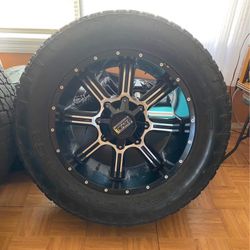 Wheels And Tires Twisted.