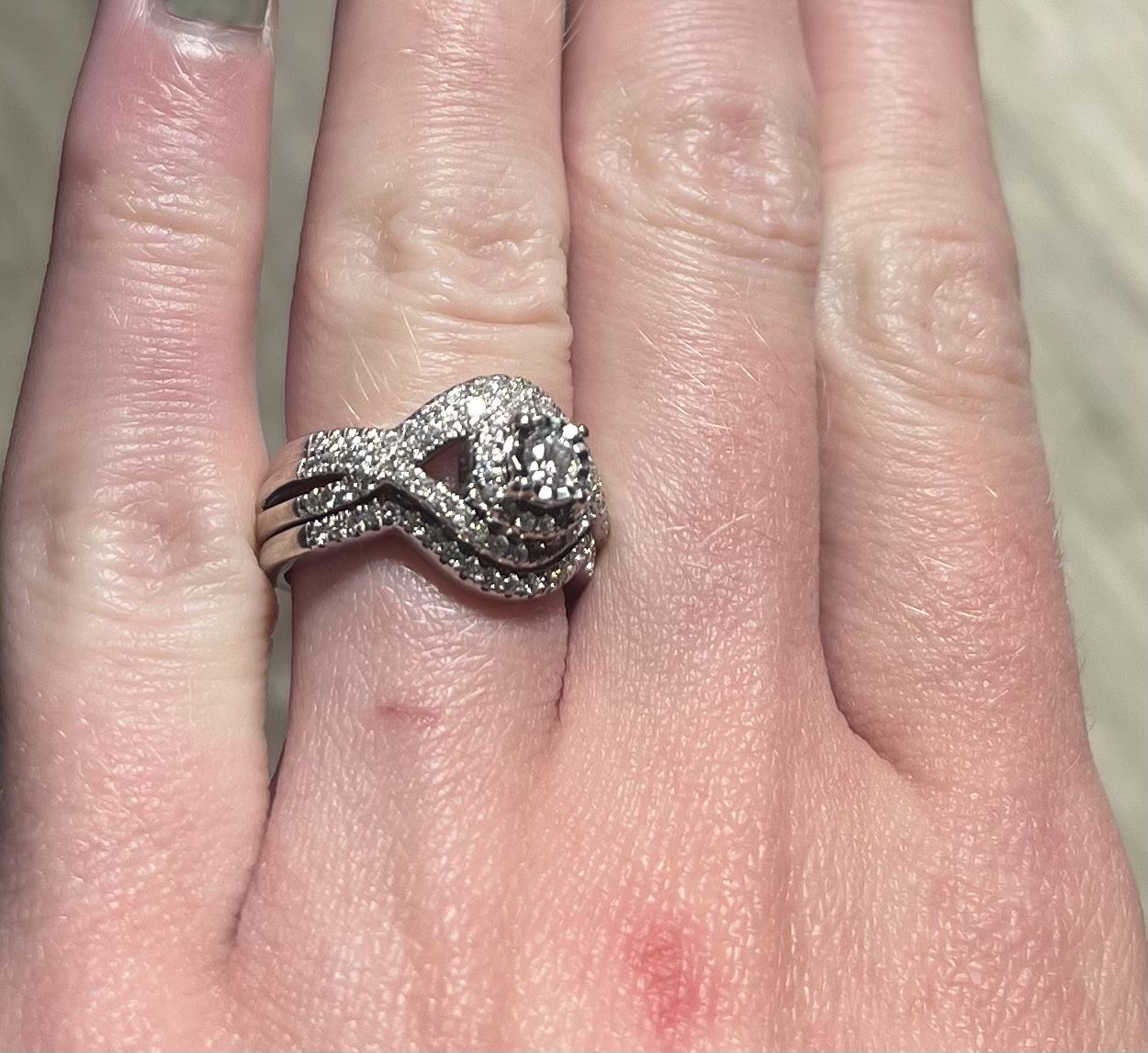 3 Ring Wedding Set