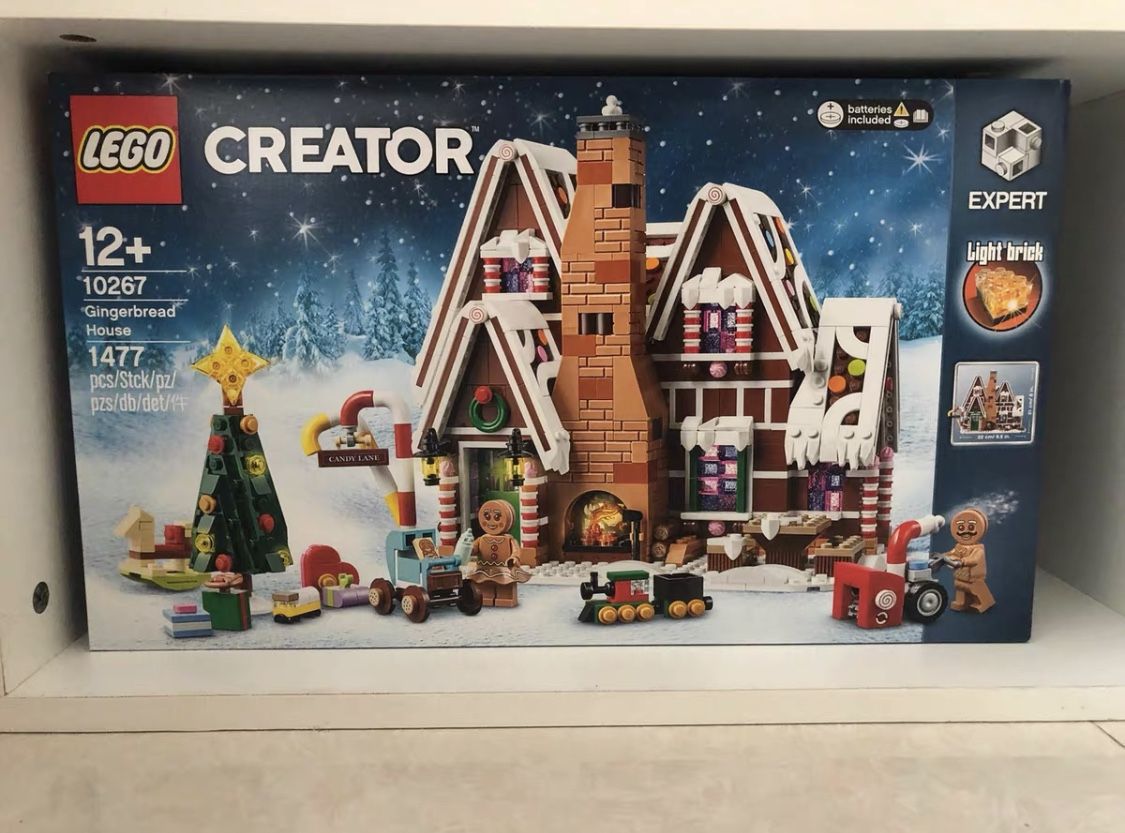 LEGO Creator Gingerbread House 10267 Building Kit 2020 Christmas Set Gift