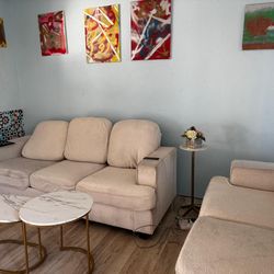 Single Teddy velvet Sofa