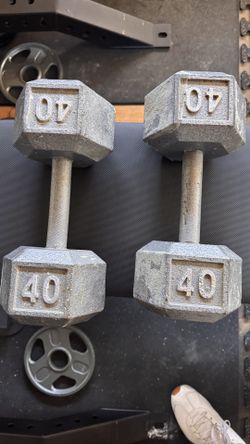 40lb Dumbbell Pair