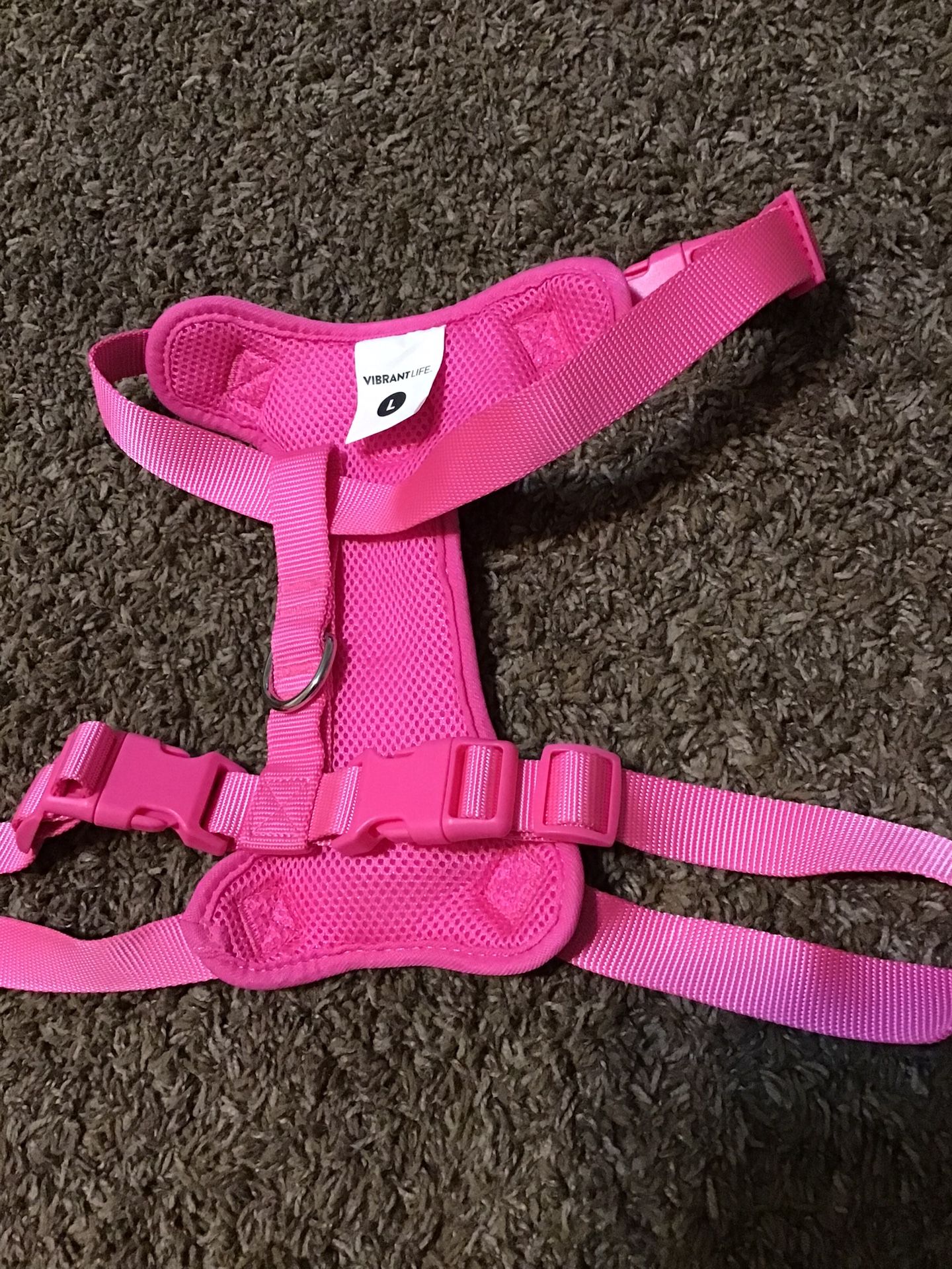 Hot Pink Large Dog Harness 