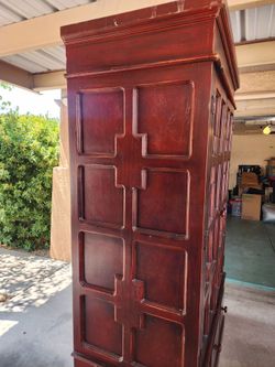 Large wooden armoire