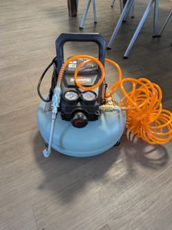 3 gallon oil free air compressor