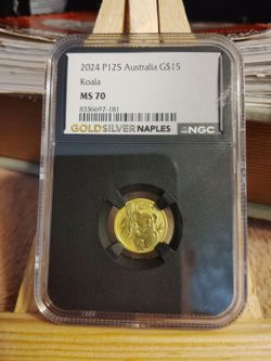 2024 MS70 Gold $15 Koala