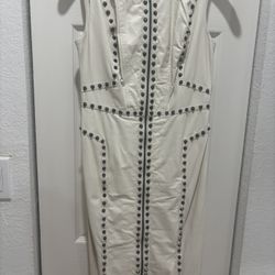 White Dress Over $350 , Like New 