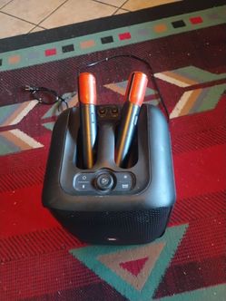 JBL party box Encore w/wireless microphones