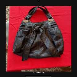 Kooba Elisha Black Soft Leather